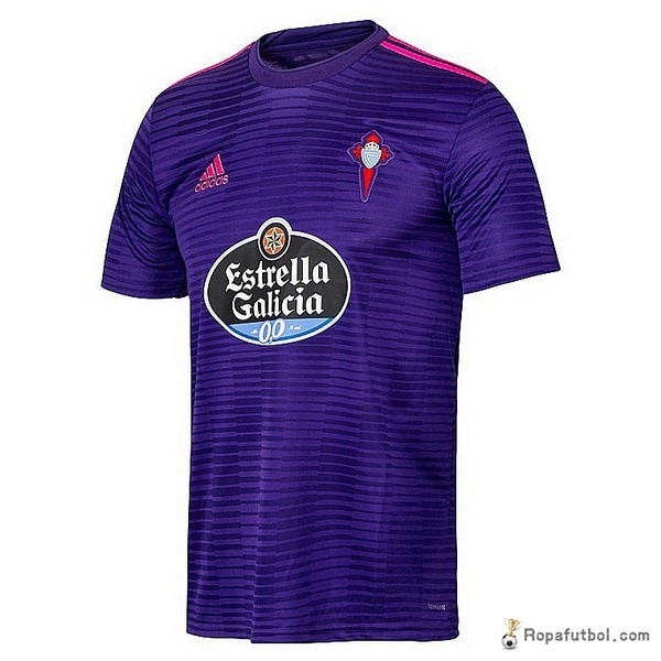 Camiseta Celta de Vigo Replica Segunda Ropa 2018/19 Purpura